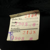 Circa 1960s Black Pleated Shawl-Collared Dress - D & L  Vintage 