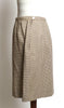 Circa 1940s Wool Brown/Cream Houndstooth Suit - D & L  Vintage 
