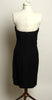 Circa 1970s BB Collections Black Dress with Rhinestone Buckle - D & L  Vintage 