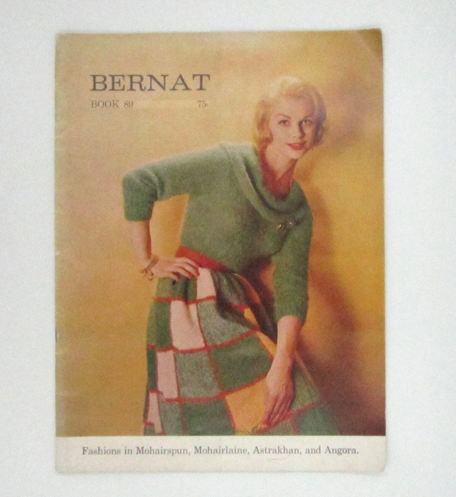 Vintage Bernat Handicrafter Knitting Magazine - Book 89