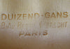 Duizend Gans Parisian Black Purse with Faux Pearl Clasp - D & L  Vintage 