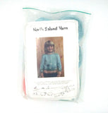 North Island Yarns Cotton Child's Sweater Knitting Kit - D & L  Vintage 