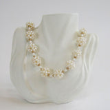 Freshwater Pearl Ball Necklace - D & L  Vintage 