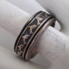 Sterling Silver Dolphin Ring/Band - D & L  Vintage 