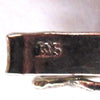 Sterling Silver Rhinestone Tennis Bracelet - D & L  Vintage 