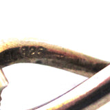 Sterling Silver Quartz Teardrop Earrings - D & L  Vintage 
