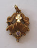 Victorian Gold-Filled Amethyst Pendant - D & L  Vintage 