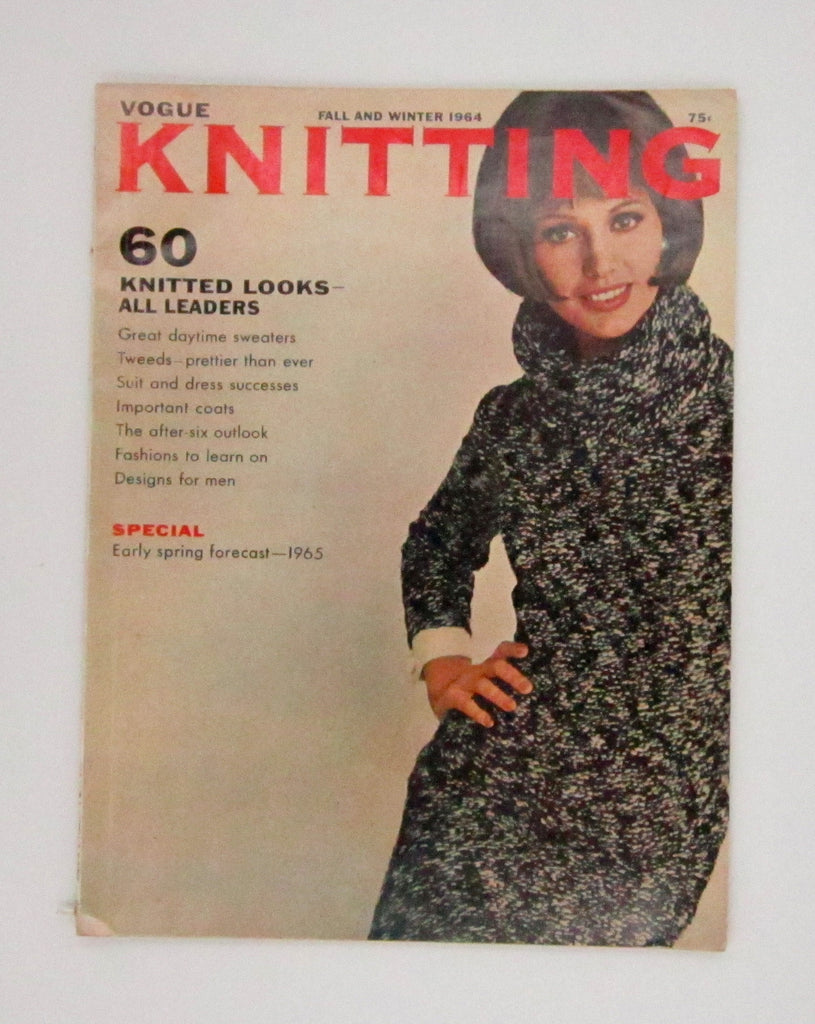 Vintage Vogue Knitting Magazine - Fall and Winter 1964